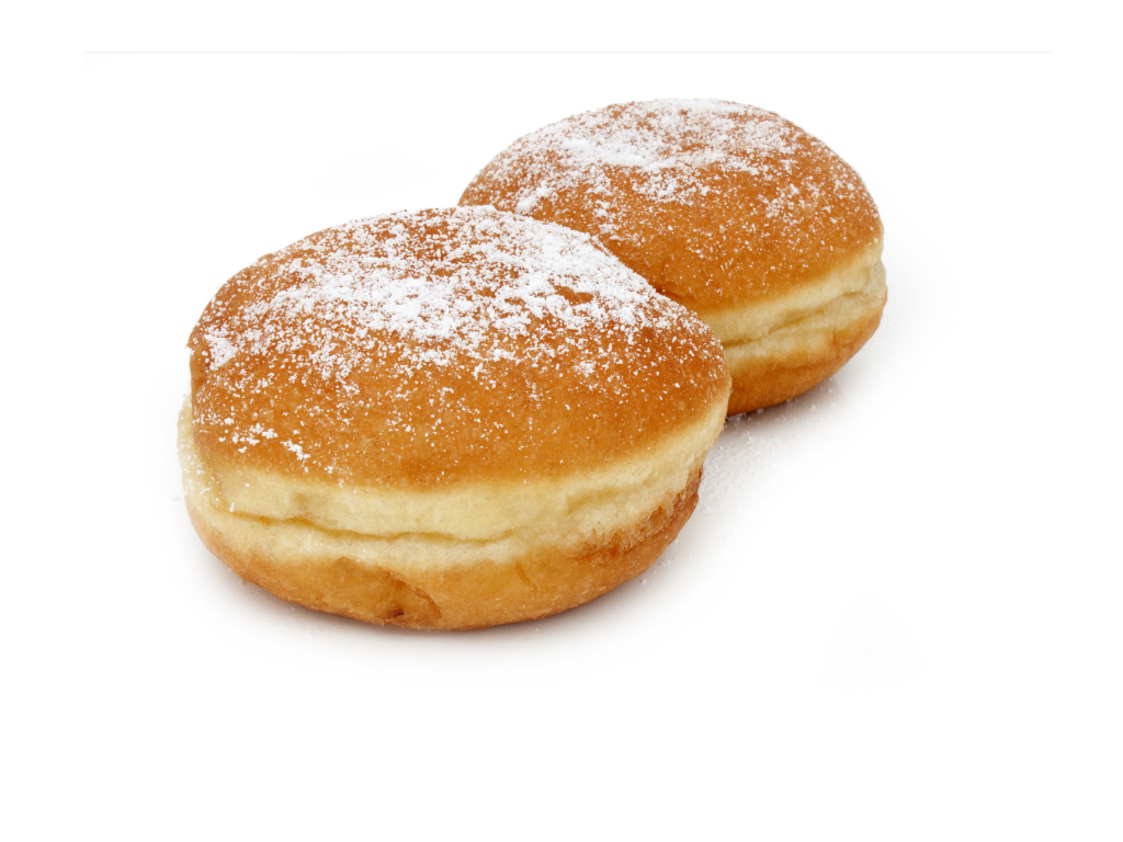 Bomboloni krapfen fritti alla crema pasticcera