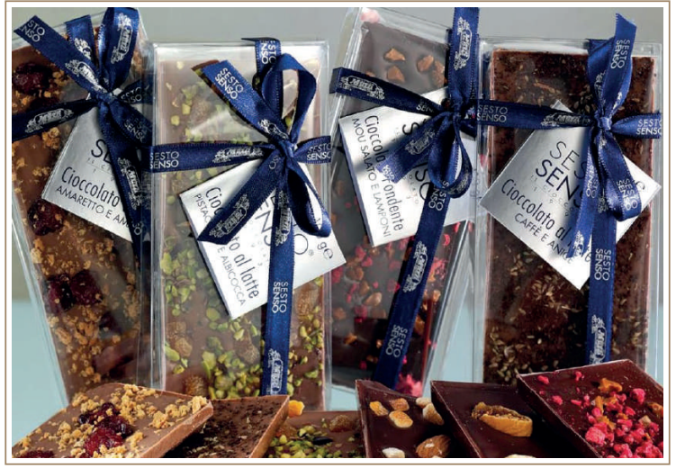 Cioccolato al latte e fondente “sesto senso”