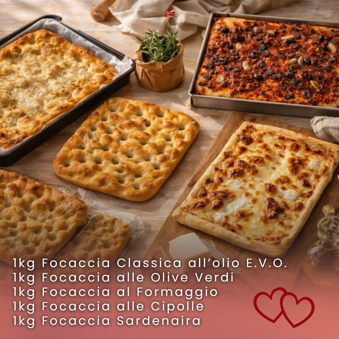 Box Focaccia Lovers 💘