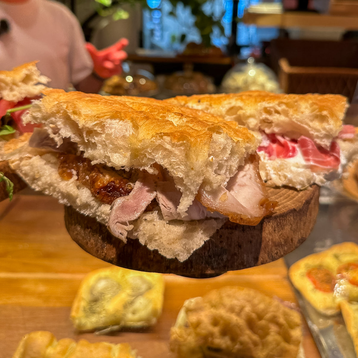 Focaccia alla pala