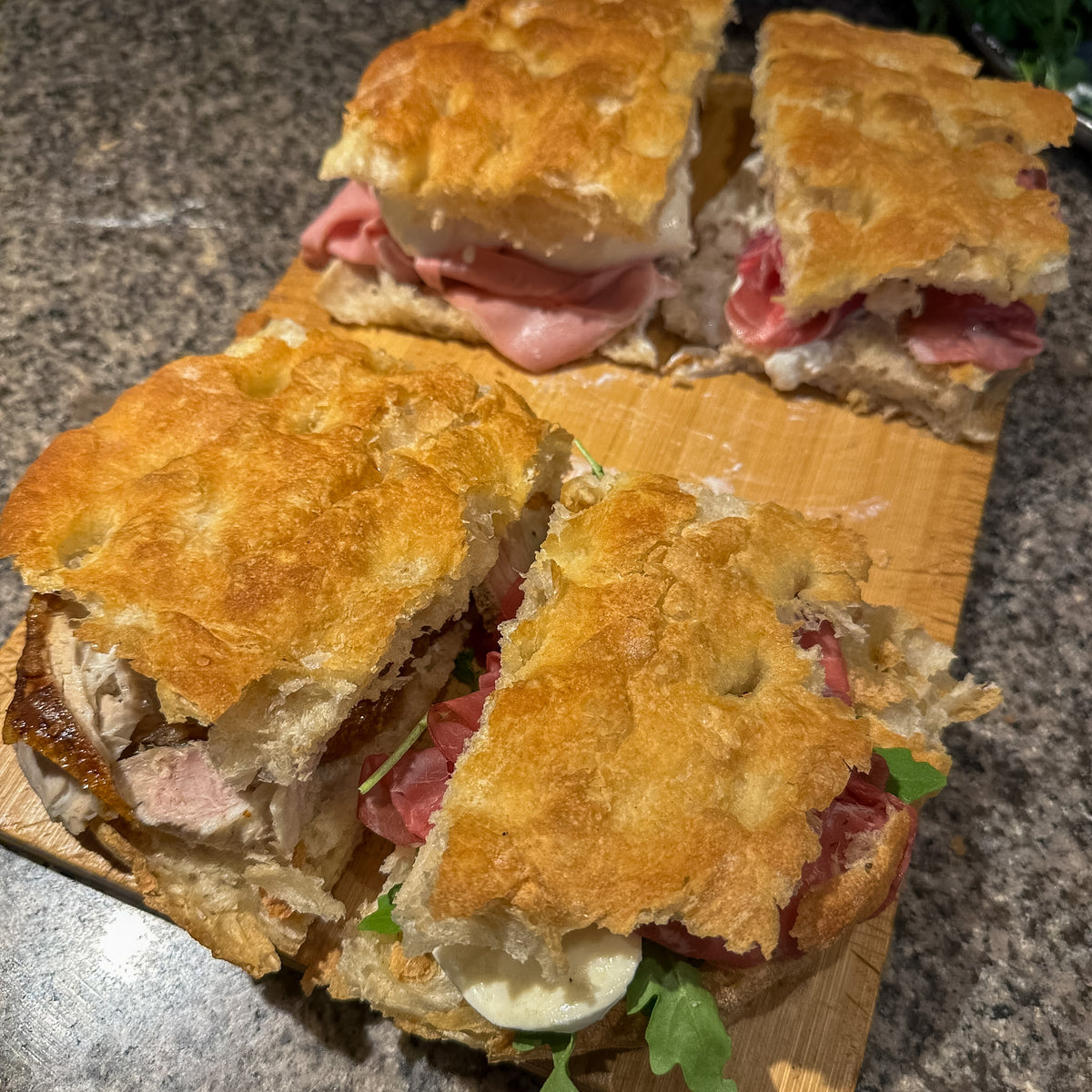 Focaccia alla pala