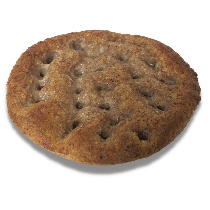 Focaccia ligure tonda integrale