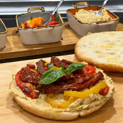 Focaccia ligure tonda all'olio extravergine di oliva