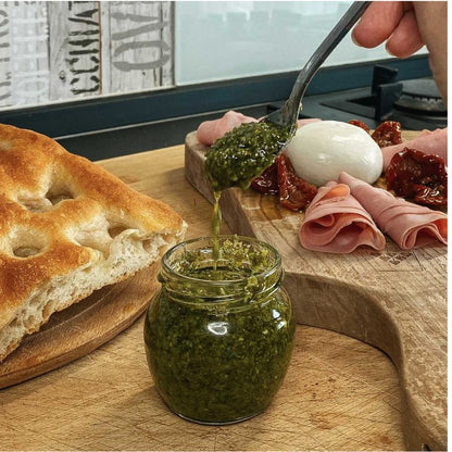 Pesto genovese con basilico genovese DOP
