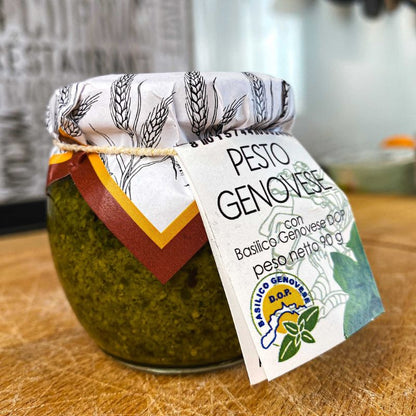 Pesto genovese con basilico genovese DOP