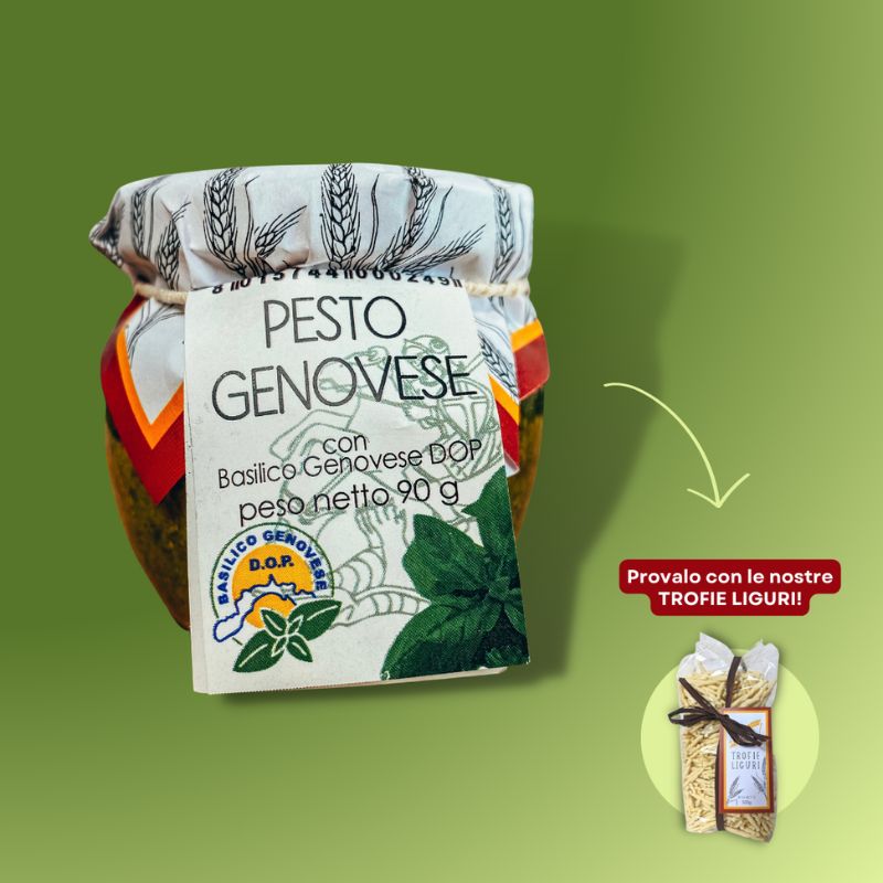 Pesto genovese con basilico genovese DOP
