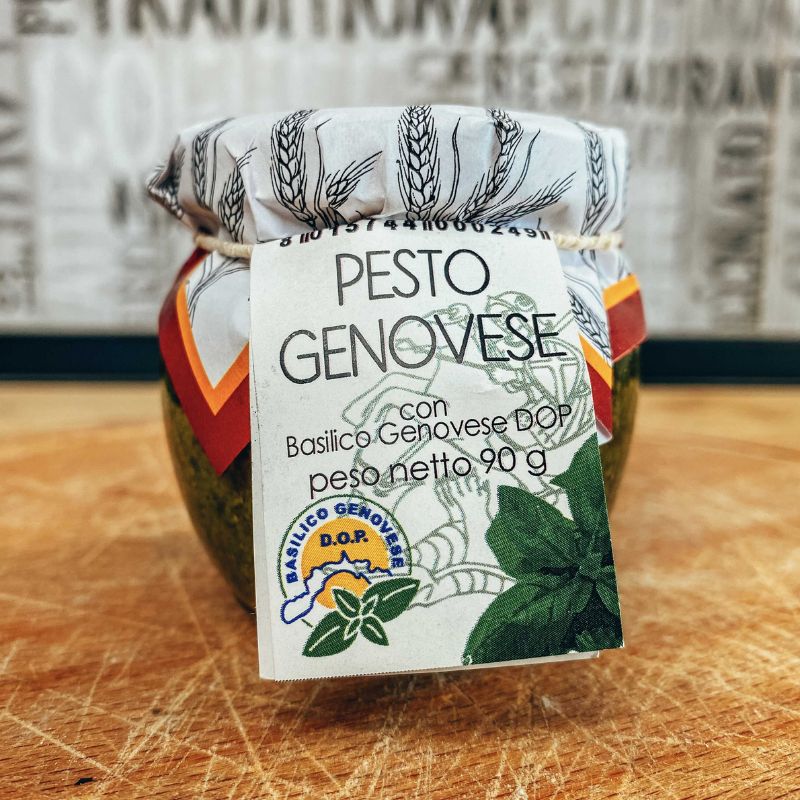 Pesto genovese con basilico genovese DOP
