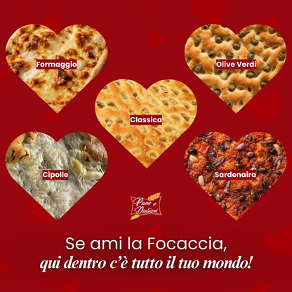 Box Focaccia Lovers 💘